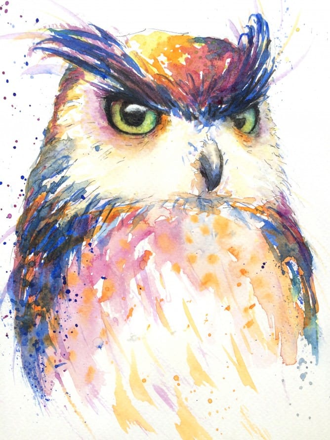 668x890 Do Unique Watercolor Tshirt Design For You And Your Business By - Unique Watercolor