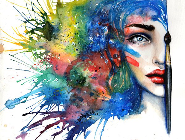 600x457 50 Mind Blowing Watercolor Paintings Art And Design - Unique Watercolor Paintings