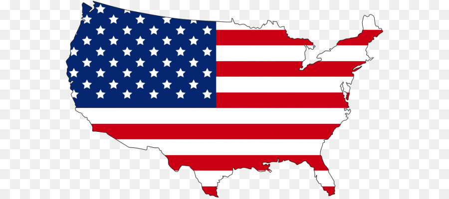 900x400 Flag Of The United States Map - United States Watercolor