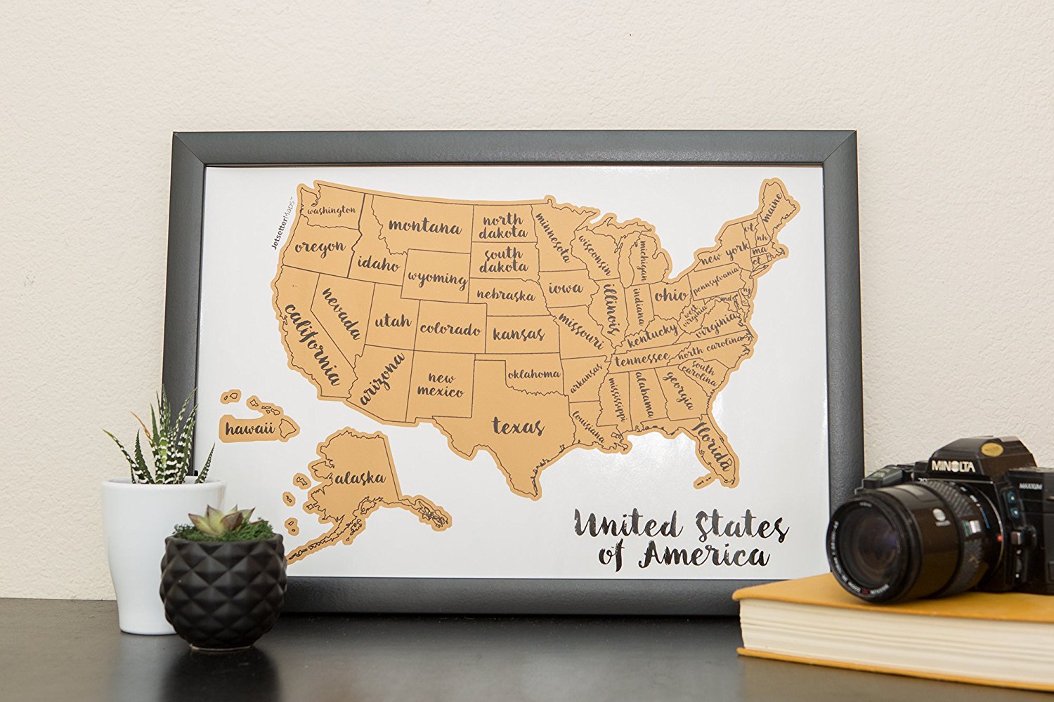 1500x1000 Scratch Map Usa United States Of America Usa Us Watercolor Art Off - United States Watercolor Scratch Map