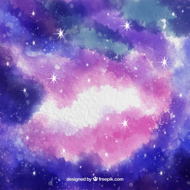 Universe Watercolor at PaintingValley.com | Explore collection of ...