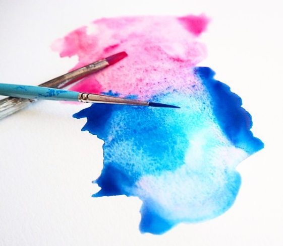 561x489 How To Make A Splash With Watercolour Creatively Squared - Up Watercolor