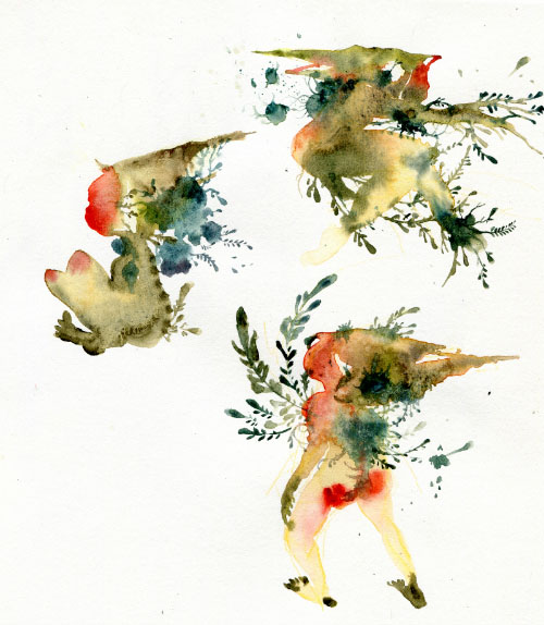 500x574 Amber Ma Bring Life Into Your Art - Up Watercolor