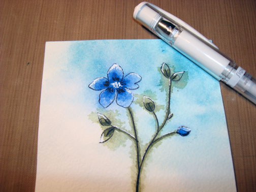 504x378 Watercolor - Using White In Watercolor