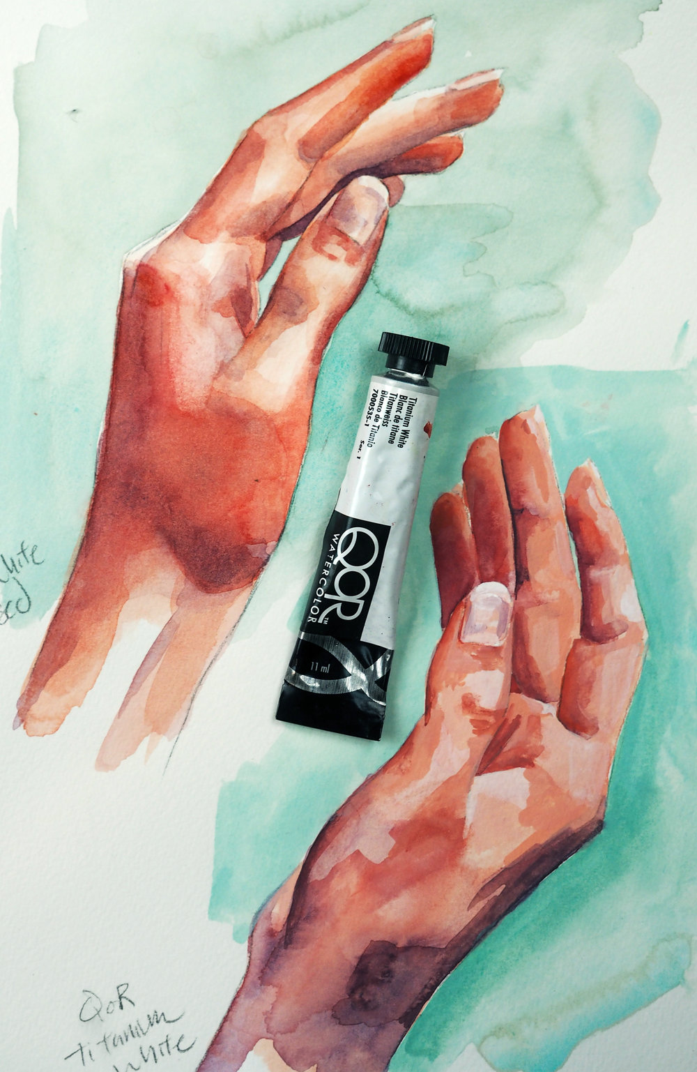 1000x1537 White Watercolor Overview Jenny Granberry - Using White In Watercolor