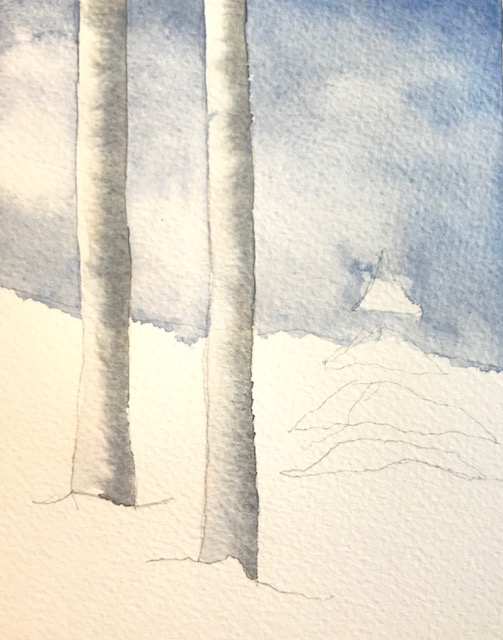 503x640 How To Paint White In Watercolor - Using White In Watercolor