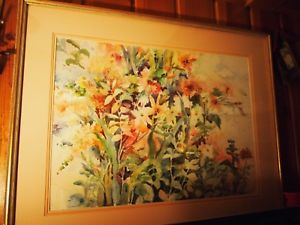 300x225 Nancy Lund Signed Original Utah Watercolor Painting Framed Famous - Utah Watercolor