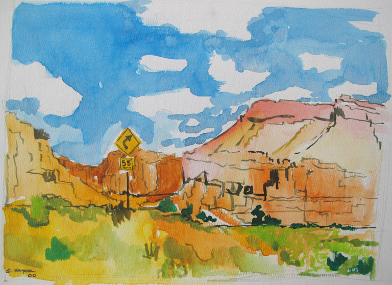 768x558 Utah Watercolor Scott Michael Raynor - Utah Watercolor