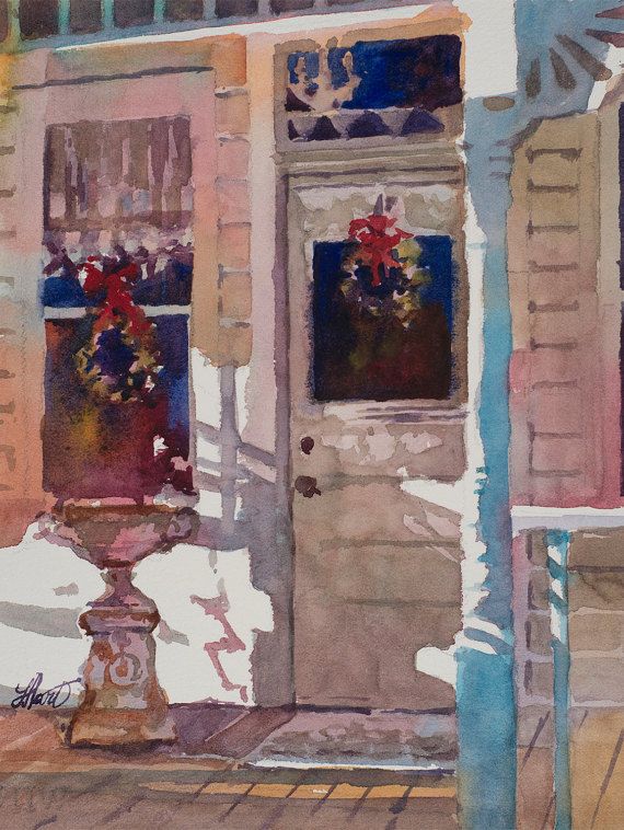 570x758 Christmas - Utah Watercolor