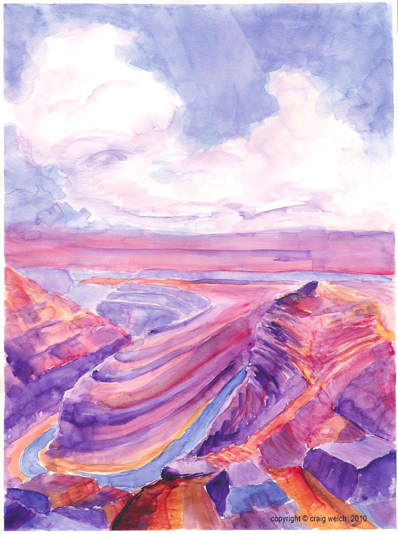 800x1073 Craig Welch Adobe Photoshop Graphics And Painting - Utah Watercolor