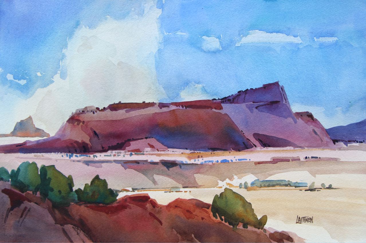 1278x849 Dale Laitinen Petroglyphe Gallery - Utah Watercolor