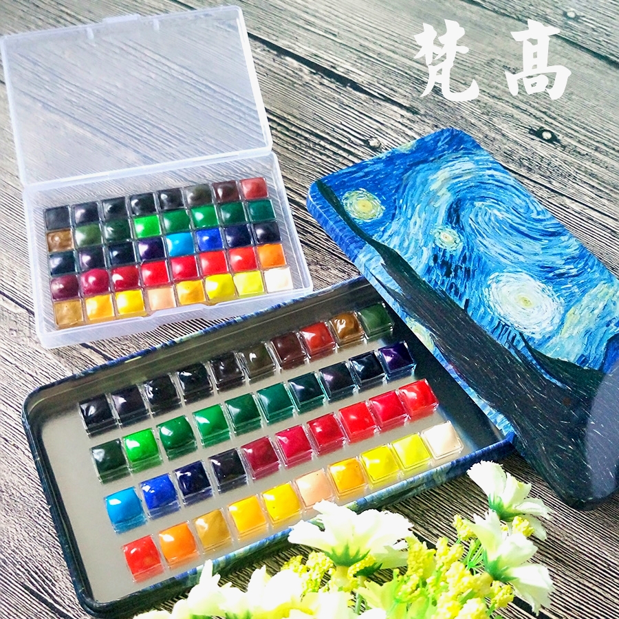 900x900 Usd 20.50] National Netherlands Van Gogh Watercolor Paint 40 Color - Van Gogh Watercolor