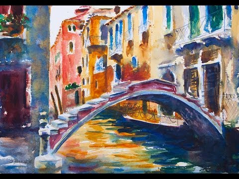 480x360 Watercolor Painting Tutorial, Venice - Venice Watercolor