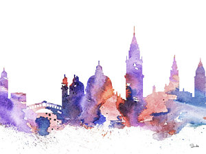 300x225 Watercolor Venice Paintings Fine Art America - Venice Watercolor