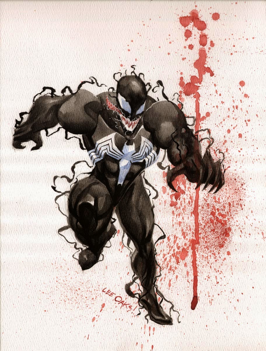 912x1200 Lee Oaks The Covers - Venom Watercolor