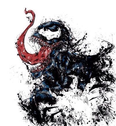 402x438 Venom Wiki Comics Amino - Venom Watercolor
