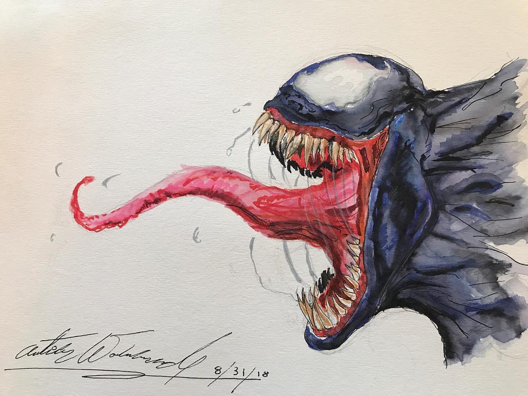 1080x810 Art Man2019 - Venom Watercolor