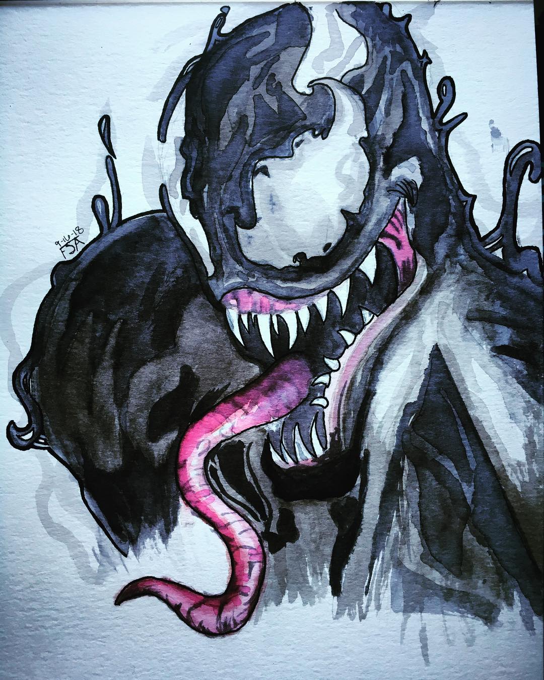 1080x1350 Watercolorvenom - Venom Watercolor