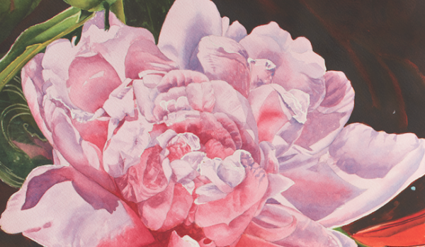 600x349 Watercolor Techniques Painting Flowers With Soon Y. Warren - Vibrant Watercolor