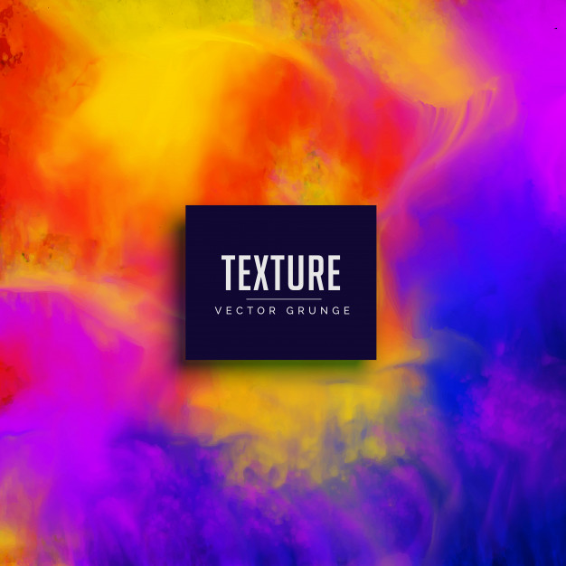 626x626 Watercolor Vibrant Texture Abstract Background Vector Free Download - Vibrant Watercolor