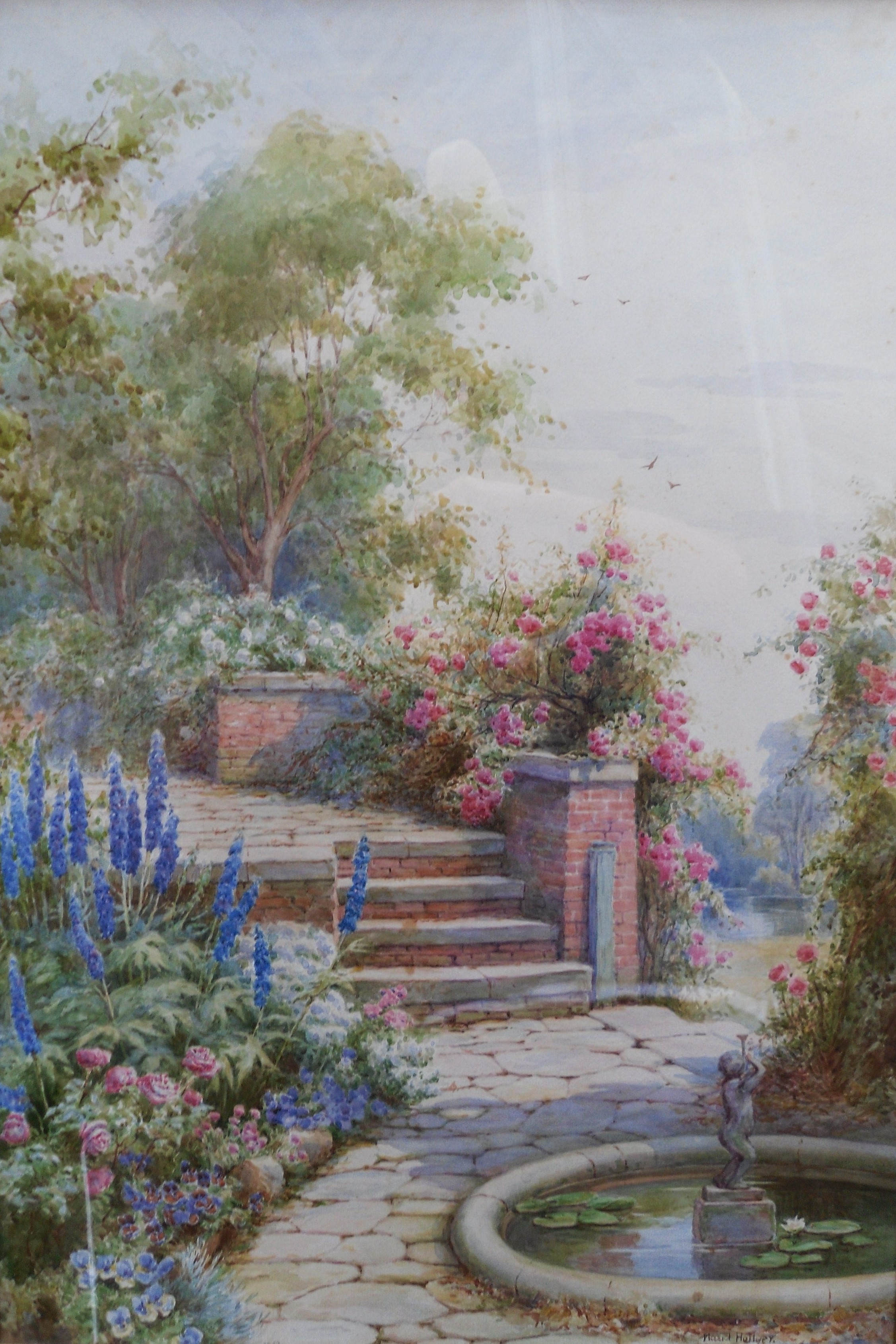 2253x3380 Watercolor Landscape Elite Repeat Serving Stillwater - Victorian Watercolor