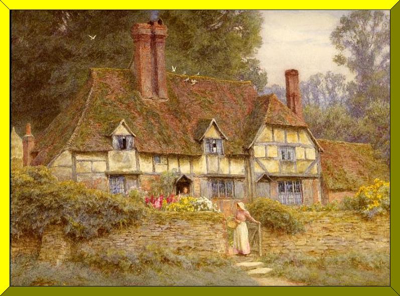 797x590 Welcome To The Helen Allingham Society - Victorian Watercolor
