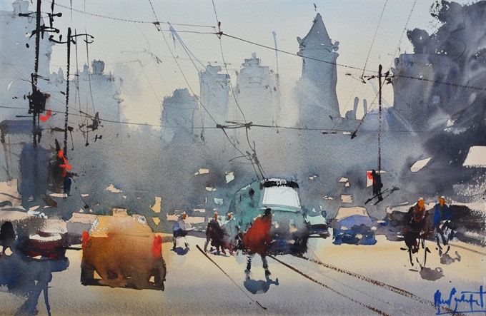 680x443 Watercolour Biennale - Vietnam Watercolor