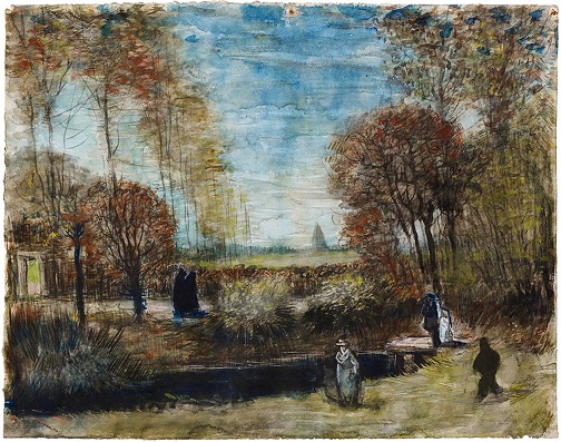 504x397 Het Noordbrabants Museum Acquires Exceptional Watercolor By - Vincent Van Gogh Watercolor