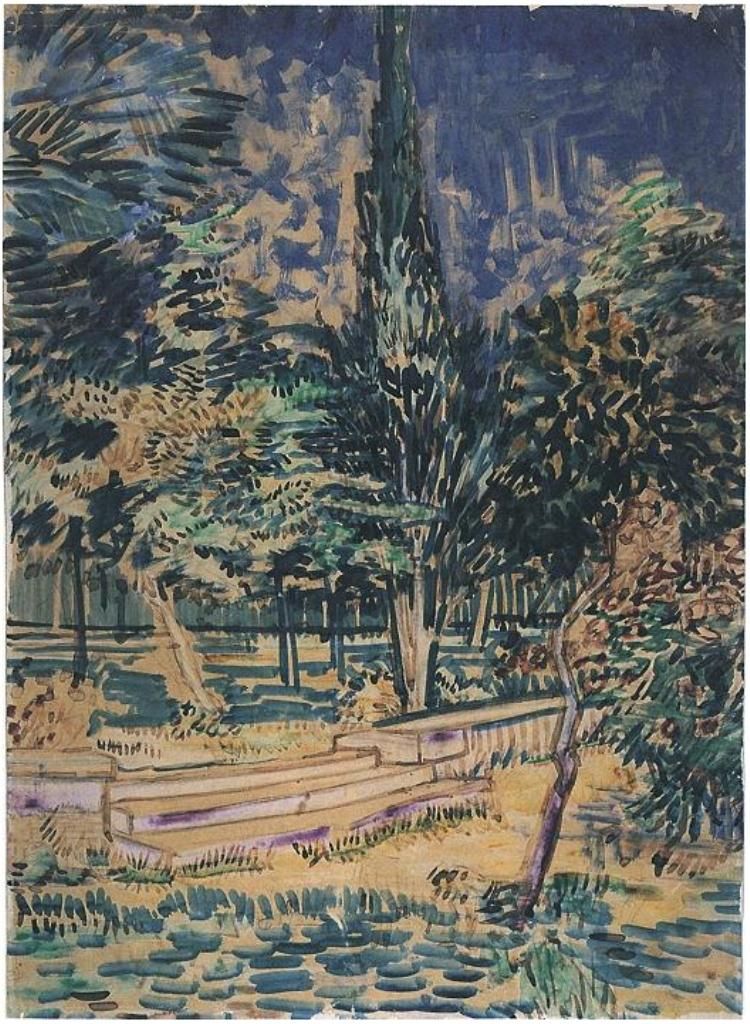 Vincent van Gogh Watercolor, Watercolour Paris: June - September, 1887 Van  Gogh Museum Amsterdam, The Ne…