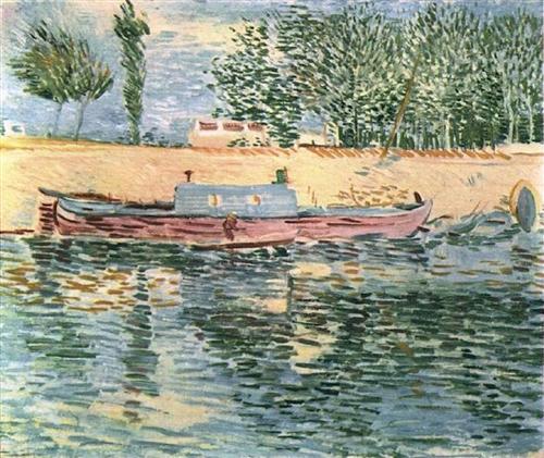 500x421 Boating With Van Gogh Paint Watercolor Create - Vincent Van Gogh Watercolor