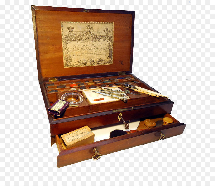 900x780 Watercolor Painting Artist Pochade - Vintage Watercolor Box