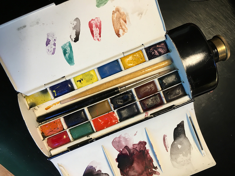 800x600 Watercolour Field Box [Archive] - Vintage Watercolor Box