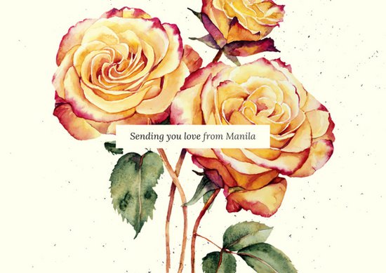 550x389 Cream With Grunge Texture And Vintage Watercolor Flowers Vintage - Vintage Watercolor Flowers