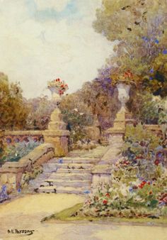 236x338 48 Best Vintage Watercolors Images Watercolour - Vintage Watercolor Paintings