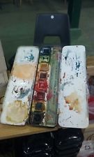 135x225 Vintage Watercolour Tin Ebay - Vintage Watercolor Tin