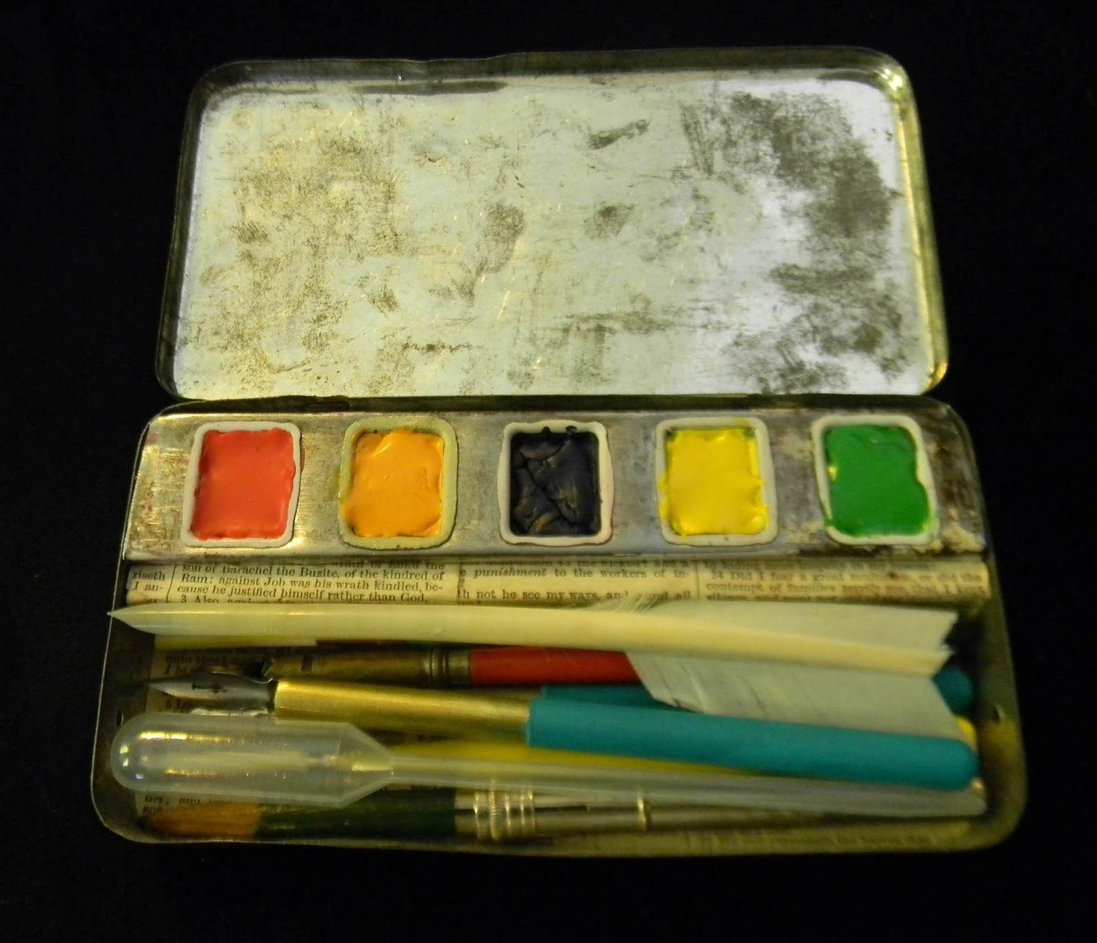 1600x1376 I Am Always On The Lookout For A Vintage Watercolor Set Or An Old - Vintage Watercolor Tin