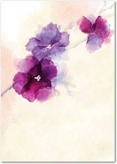 236x330 Tattoo Violet Flower - Violet Flower Watercolor