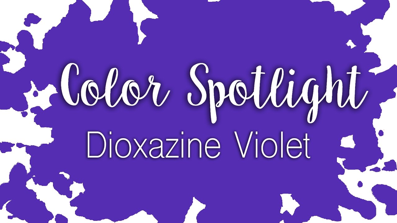 1280x720 Color Spotlight Dioxazine Violet Watercolor Color Profile - Violet Watercolor