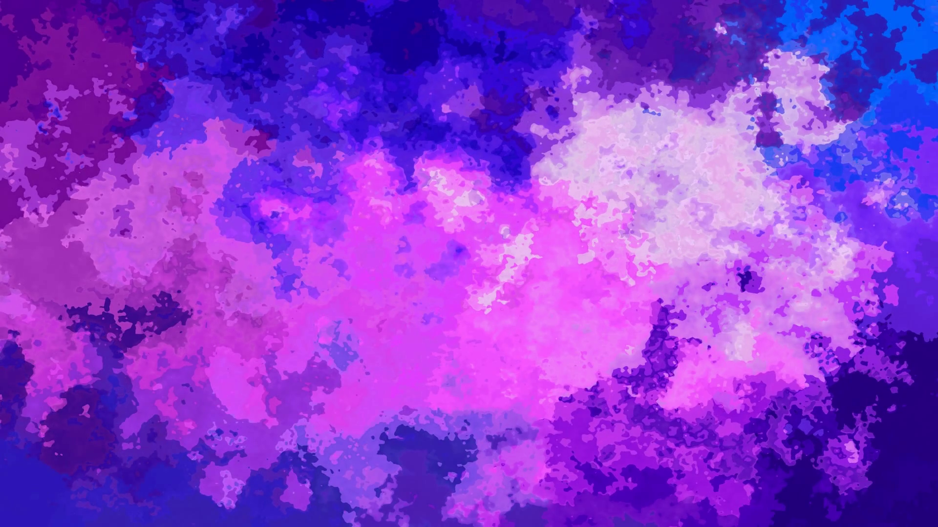 1920x1080 Abstract Animated Stained Background Seamless Loop Video - Violet Watercolor