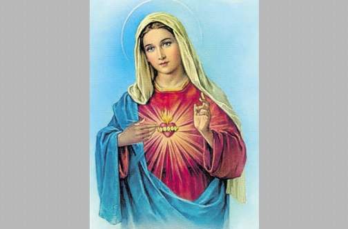 504x332 Blessed Virgin Mary And Tourism - Virgin Mary Watercolor