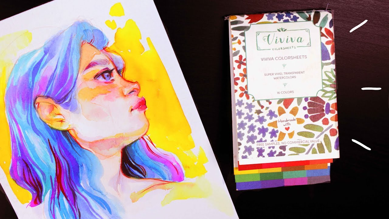 1280x720 Viviva Colorsheets Review - Viviva Watercolor