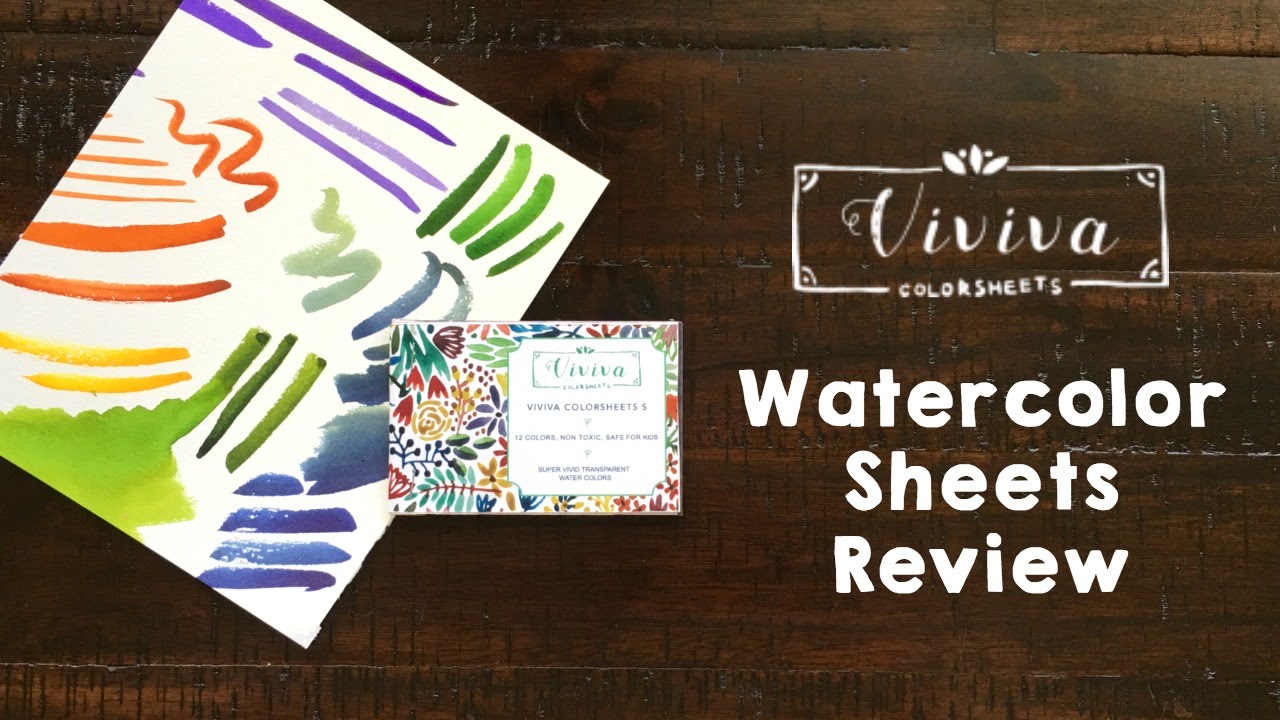 1280x720 Watercolor Review - Viviva Watercolor