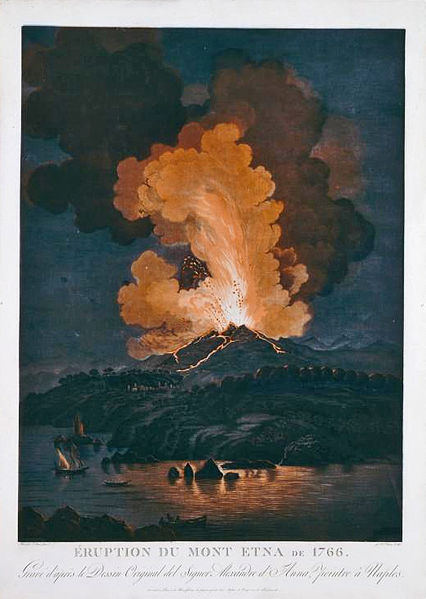 426x599 Types Of Volcanic Vents Owlcation - Volcano Watercolor