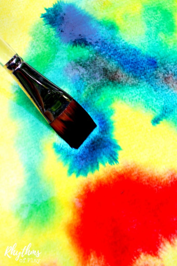 682x1024 Three Color Wet On Wet Watercolor Painting For Kids Rhythms Of Play - Waldorf Watercolor Painting