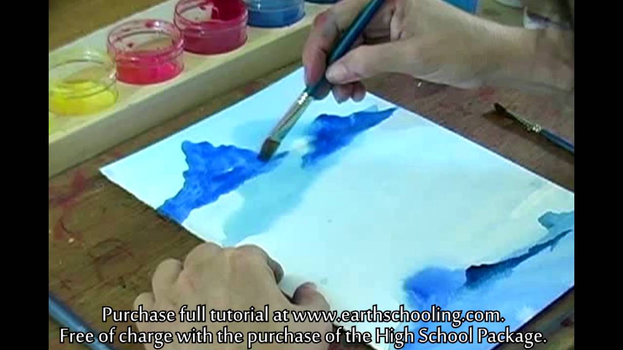 1280x720 Waldorf Watercolor Painting For High Schoolers From Earthschooling - Waldorf Watercolor Painting