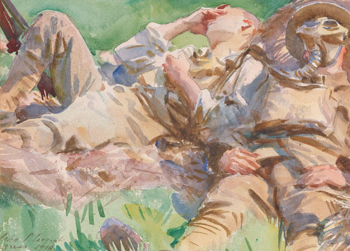 720x515 John Singer Sargent And World War I Public Art And Personal Loss - War Watercolor