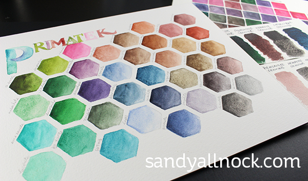 600x352 Daniel Smith Watercolors Sandy Allnock - Warm And Cool Watercolor Chart