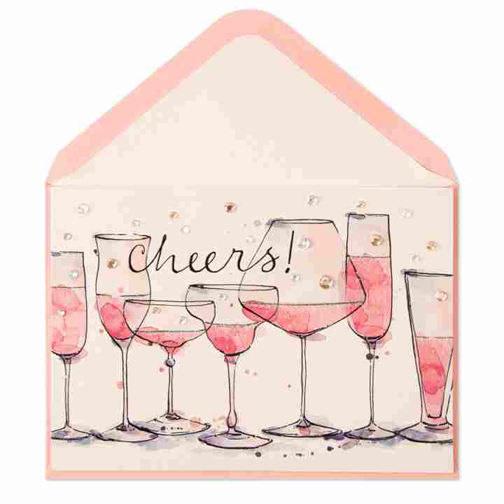 720x720 Cheers Watercolor Champagne - Water Color Champagne
