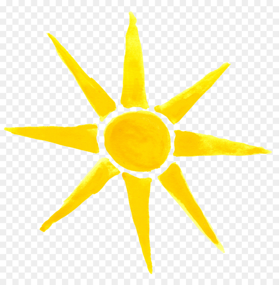 900x920 Royalty Free Watercolor Painting Tattoo - Water Color Sun