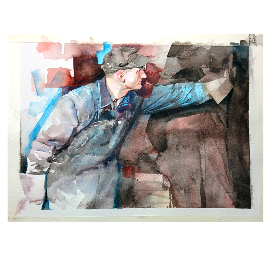 864x816 Nick Runge The Portrait In Watercolor (Jan. 13th, 2019) Valley - Watercolor 2016